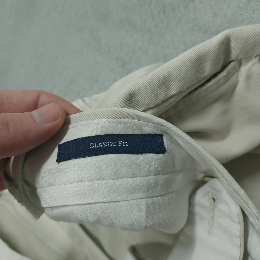 Polo Ralph Lauren Pants Mens 38x30‎ Beige Straight Relaxed Fit Chino Preppy